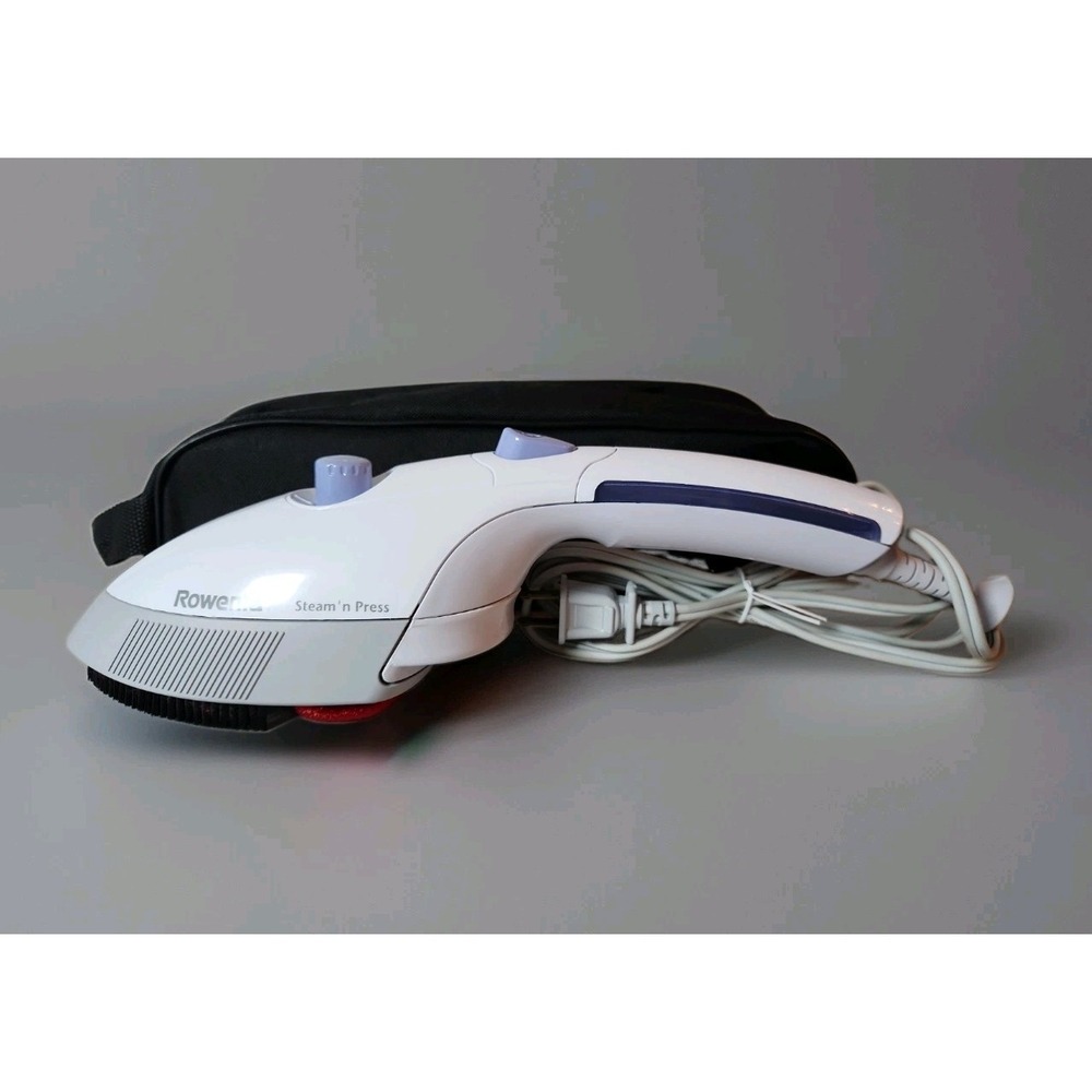 Rowenta DA75 Steam N Press Compact Travel Iron + Case 120/240 Dual‎ Voltage EUC